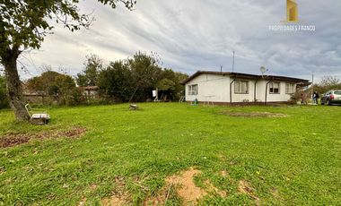 COMUY VENTA CASA 4D 2B A 3 MIN DEL RIO TOLTEN TEMUCO