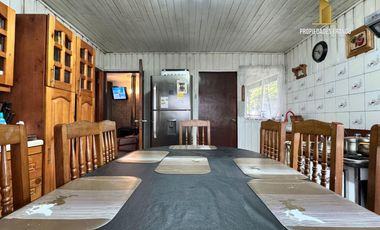 COMUY VENTA CASA 4D 2B A 3 MIN DEL RIO TOLTEN TEMUCO