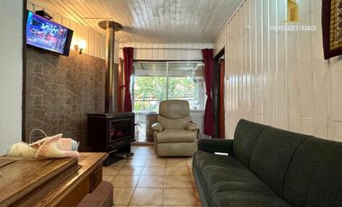 COMUY VENTA CASA 4D 2B A 3 MIN DEL RIO TOLTEN TEMUCO