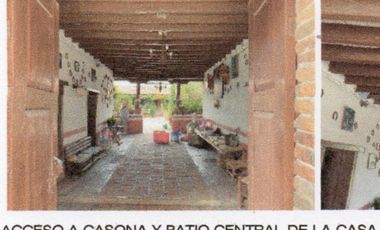 VENTA. TERRENO CON CASCO DE RANCHO. TEMOAYA. RANCHERIA LA LOMA. EDO DE MEXICO.