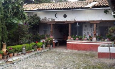 VENTA. TERRENO CON CASCO DE RANCHO. TEMOAYA. RANCHERIA LA LOMA. EDO DE MEXICO.