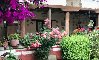 VENTA. TERRENO CON CASCO DE RANCHO. TEMOAYA. RANCHERIA LA LOMA. EDO DE MEXICO.