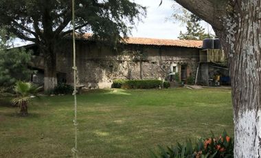 VENTA. TERRENO CON CASCO DE RANCHO. TEMOAYA. RANCHERIA LA LOMA. EDO DE MEXICO.