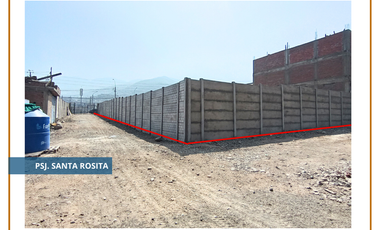 VENTA DE TERRENO EN AVENIDA MIGUEL GRAU - JICAMARCA