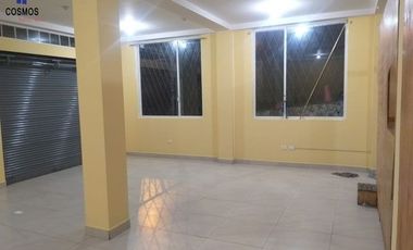 Venta de local comercial con terreno en Otavalo al filo de la panamericana