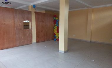 Venta de local comercial con terreno en Otavalo al filo de la panamericana