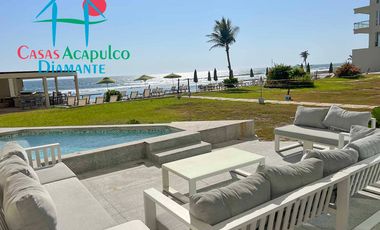 ¡Vacaciones frente al mar! Depa con jacuzzi, terraza y acceso directo a la playa
