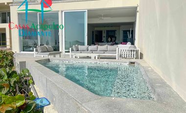 ¡Vacaciones frente al mar! Depa con jacuzzi, terraza y acceso directo a la playa