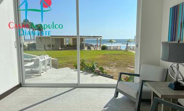 ¡Vacaciones frente al mar! Depa con jacuzzi, terraza y acceso directo a la playa