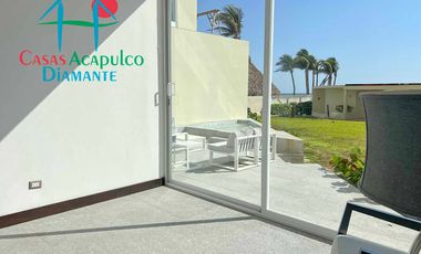 ¡Vacaciones frente al mar! Depa con jacuzzi, terraza y acceso directo a la playa