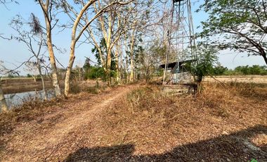 For Sale: Large Land Plot with a Pond and a House in a Prime Location, Buak Kang, San Kamphaeng