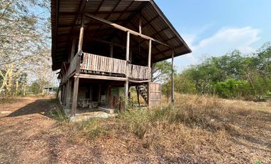 For Sale: Large Land Plot with a Pond and a House in a Prime Location, Buak Kang, San Kamphaeng