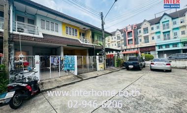 2-storey townhouse, 18 sq m, Sathorn Village, next to Lotus Rangsit, Soi Rangsit-Nakhon Nayok 73, Rangsit-Nakhon Nayok Road, Thanyaburi, Pathum Thani