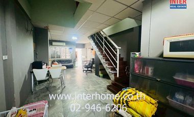 2-storey townhouse, 18 sq m, Sathorn Village, next to Lotus Rangsit, Soi Rangsit-Nakhon Nayok 73, Rangsit-Nakhon Nayok Road, Thanyaburi, Pathum Thani
