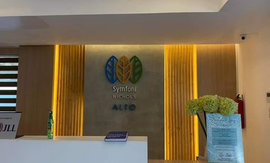 FOR SALE STUDIO UNIT WITH CLEAN TITLE IN SYMFONI NICHOLS ALTO TOWER 1