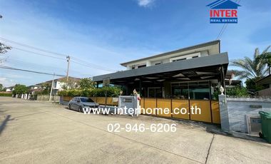 2-storey detached house, 102.3 sq m., Casa Ville Village, Ram Intra - Hathai Rat, Hathai Rat Road, Lam Luk Ka, Pathum Thani
