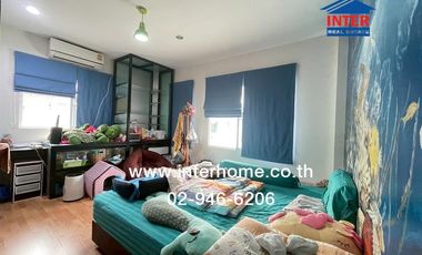 2-storey detached house, 102.3 sq m., Casa Ville Village, Ram Intra - Hathai Rat, Hathai Rat Road, Lam Luk Ka, Pathum Thani