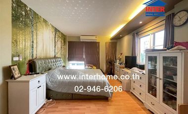 2-storey detached house, 102.3 sq m., Casa Ville Village, Ram Intra - Hathai Rat, Hathai Rat Road, Lam Luk Ka, Pathum Thani