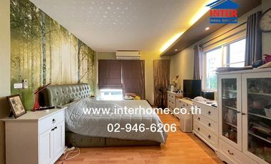 2-storey detached house, 102.3 sq m., Casa Ville Village, Ram Intra - Hathai Rat, Hathai Rat Road, Lam Luk Ka, Pathum Thani