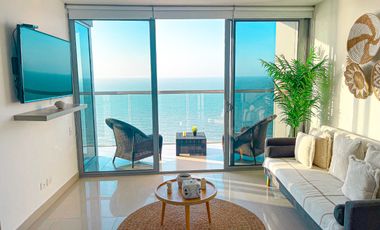 1H Frente al Mar en el Piso 37 de Morros City