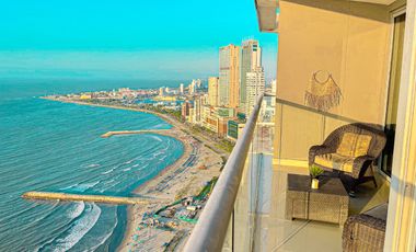 1H Frente al Mar en el Piso 37 de Morros City