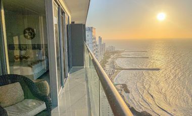 1H Frente al Mar en el Piso 37 de Morros City
