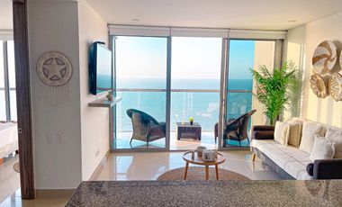 1H Frente al Mar en el Piso 37 de Morros City