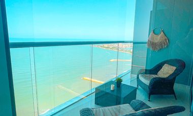1H Frente al Mar en el Piso 37 de Morros City