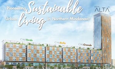 Move-In By 2025: Studio Unit for Sale, Citta Bella-Primavera City, Uptown Cagayan de Oro