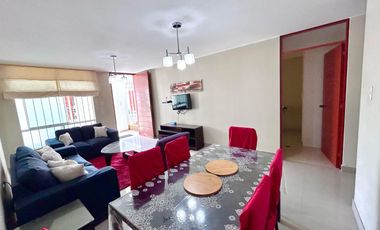 Departamento Amoblado en Alquiler – Primer piso en Condominio Eucaliptos, Ica