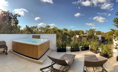 Casa con alberca, jacuzzi, doble altura, en venta, Cd. Mayakoba, Playa del Carmen