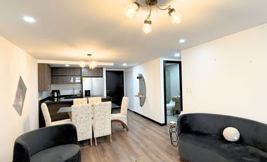 Departamento en Ponceano, en venta, con patio cubierto