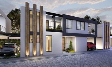 Bella Casa No Adosada en Conjunto Privado - Tumbaco