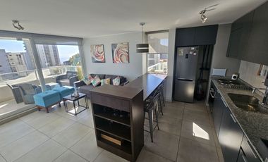 Arriendo depto. año corrido con o sin muebles.