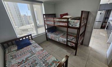 Arriendo depto. año corrido con o sin muebles.