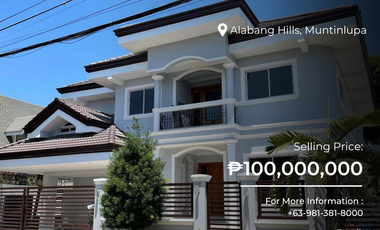 House for sale in Metro Manila, Muntinlupa City