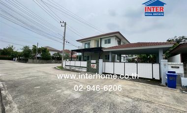 2-storey detached house, 72.6 sq m., Casa Ville Village, Ram Intra - Hathai Rat, Hathai Rat Road, Lam Luk Ka, Pathum Thani