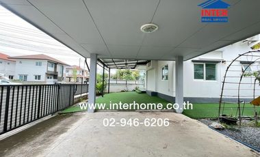 2-storey detached house, 72.6 sq m., Casa Ville Village, Ram Intra - Hathai Rat, Hathai Rat Road, Lam Luk Ka, Pathum Thani