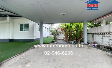 2-storey detached house, 72.6 sq m., Casa Ville Village, Ram Intra - Hathai Rat, Hathai Rat Road, Lam Luk Ka, Pathum Thani