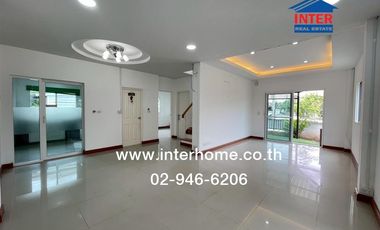 2-storey detached house, 72.6 sq m., Casa Ville Village, Ram Intra - Hathai Rat, Hathai Rat Road, Lam Luk Ka, Pathum Thani
