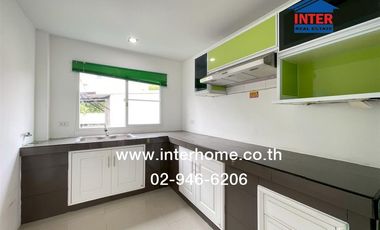 2-storey detached house, 72.6 sq m., Casa Ville Village, Ram Intra - Hathai Rat, Hathai Rat Road, Lam Luk Ka, Pathum Thani