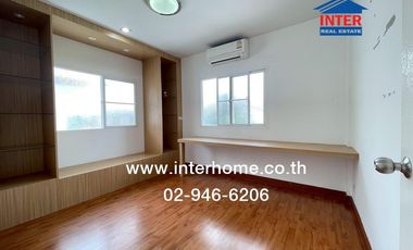 2-storey detached house, 72.6 sq m., Casa Ville Village, Ram Intra - Hathai Rat, Hathai Rat Road, Lam Luk Ka, Pathum Thani