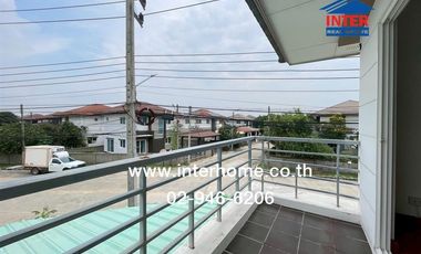 2-storey detached house, 72.6 sq m., Casa Ville Village, Ram Intra - Hathai Rat, Hathai Rat Road, Lam Luk Ka, Pathum Thani