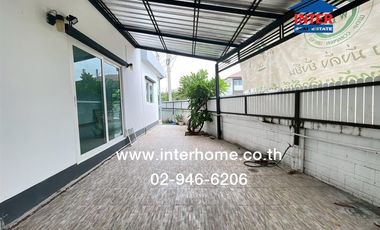 2-storey detached house, 72.6 sq m., Casa Ville Village, Ram Intra - Hathai Rat, Hathai Rat Road, Lam Luk Ka, Pathum Thani