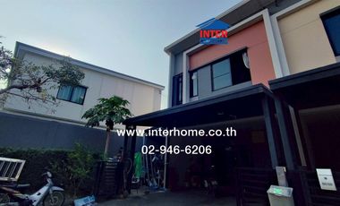 2-storey townhouse, 28.6 sq.w., Siri Place Bangyai Village, Soi 4, Chumphon Phanit Market, Kanchanaphisek-Bangyai Road, Rattanathibet Road, Bangyai, N