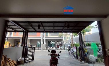 2-storey townhouse, 28.6 sq.w., Siri Place Bangyai Village, Soi 4, Chumphon Phanit Market, Kanchanaphisek-Bangyai Road, Rattanathibet Road, Bangyai, N