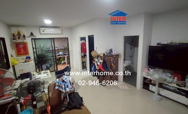 2-storey townhouse, 28.6 sq.w., Siri Place Bangyai Village, Soi 4, Chumphon Phanit Market, Kanchanaphisek-Bangyai Road, Rattanathibet Road, Bangyai, N