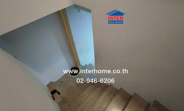 2-storey townhouse, 28.6 sq.w., Siri Place Bangyai Village, Soi 4, Chumphon Phanit Market, Kanchanaphisek-Bangyai Road, Rattanathibet Road, Bangyai, N