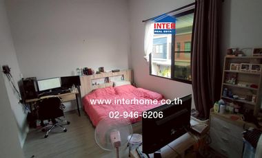 2-storey townhouse, 28.6 sq.w., Siri Place Bangyai Village, Soi 4, Chumphon Phanit Market, Kanchanaphisek-Bangyai Road, Rattanathibet Road, Bangyai, N
