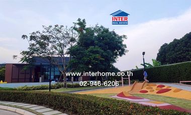 2-storey townhouse, 28.6 sq.w., Siri Place Bangyai Village, Soi 4, Chumphon Phanit Market, Kanchanaphisek-Bangyai Road, Rattanathibet Road, Bangyai, N